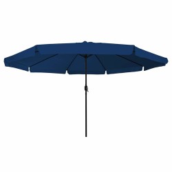 Parasol de jardin Azur 394 x 394 x 248 cm Polyester et Acier 523257523257
