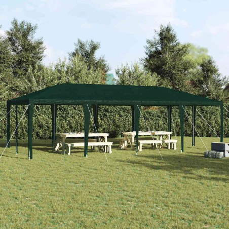 Tente de fête Vert 800 x 400 x 266 cm Polyéthylène et acier 523260523260