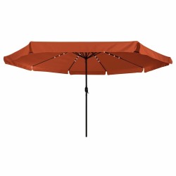 Parasol de jardin Terre cuite 395 x 395 x 245 cm Polyester 523262523262
