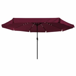 Parasol de jardin Bordeaux 395 x 395 x 245 cm Polyester 523263523263