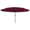 Parasol de jardin Bordeaux 395 x 395 x 245 cm Polyester 523263523263