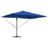 Parasol Azur 352 x 251 x 265 cm Polyester et Aluminium 523272523272