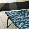 Lit de camping pliant Foret 206 x 76 x 74 cm Oxford et acier 523280523280