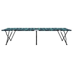 Lit de camping pliant Foret 206 x 76 x 74 cm Oxford et acier 523280523280