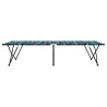 Lit de camping pliant Foret 206 x 76 x 74 cm Oxford et acier 523280523280