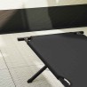 Lit de camping pliant Noir 193 x 69 x 45 cm Tissu Oxford 523283523283