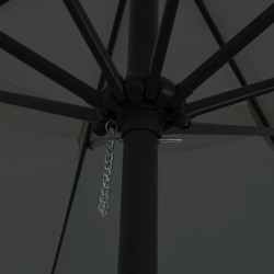 Parasol de jardin Anthracite 394 x 394 x 248 cm 523319523319