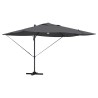 Parasol Anthracite 351 x 250 x 253 cm Polyester et Aluminium 523323523323