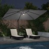 Parasol Anthracite 351 x 250 x 253 cm Polyester et Aluminium 523323523323