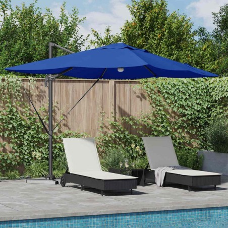 Parasol Azur 351 x 250 x 253 cm Polyester et Aluminium 523325523325