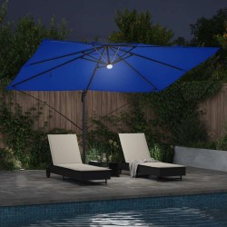 Parasol Azur 351 x 250 x 253 cm Polyester et Aluminium 523325523325
