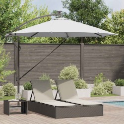 Parasol Sable 294 x 294 x 248 cm Polyester et Aluminium 523326523326