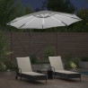 Parasol Sable 294 x 294 x 248 cm Polyester et Aluminium 523326523326