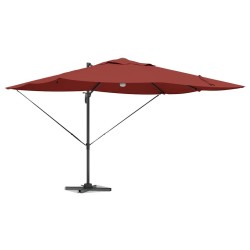 Parasol Terre cuite 351 x 250 x 253 cm Polyester et Aluminium 523332523332