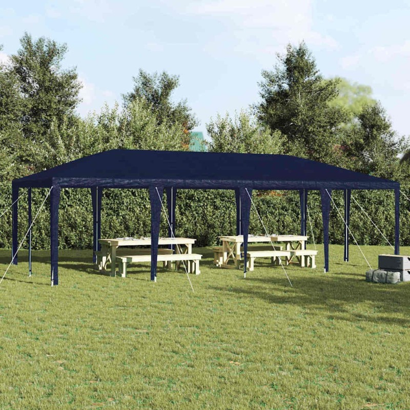 Tente de fête Bleu 800 x 400 x 266 cm Polyéthylène et acier 523336523336