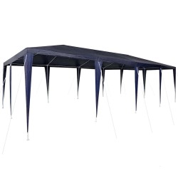 Tente de fête Bleu 800 x 400 x 266 cm Polyéthylène et acier 523336523336