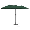 Parasol de jardin Vert 370 x 197 x 239 cm 523339523339