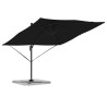 Parasol Roma Noir 286 x 284 x 265 cm Aluminium et polyester 523345523345