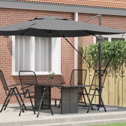 Parasol Roma Anthracite 286 x 284 x 265 cm 523347523347