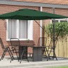 Parasol Roma Vert 286 x 284 x 265 cm Aluminium et polyester 523348523348