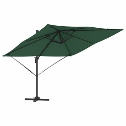 Parasol Roma Vert 286 x 284 x 265 cm Aluminium et polyester 523348523348