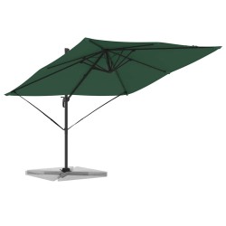 Parasol Roma Vert 286 x 284 x 265 cm Aluminium et polyester 523348523348