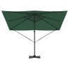 Parasol Roma Vert 286 x 284 x 265 cm Aluminium et polyester 523348523348