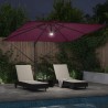 Parasol Roma Rouge 286 x 284 x 270 cm Aluminium et polyester 523352523352