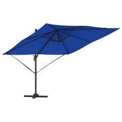 Parasol Roma Bleu 286 x 284 x 265 cm Aluminium et polyester 523354523354