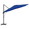 Parasol Roma Bleu 286 x 284 x 265 cm Aluminium et polyester 523354523354