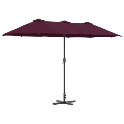 Parasol de jardin Bordeaux 370 x 197 x 239 cm 523355523355