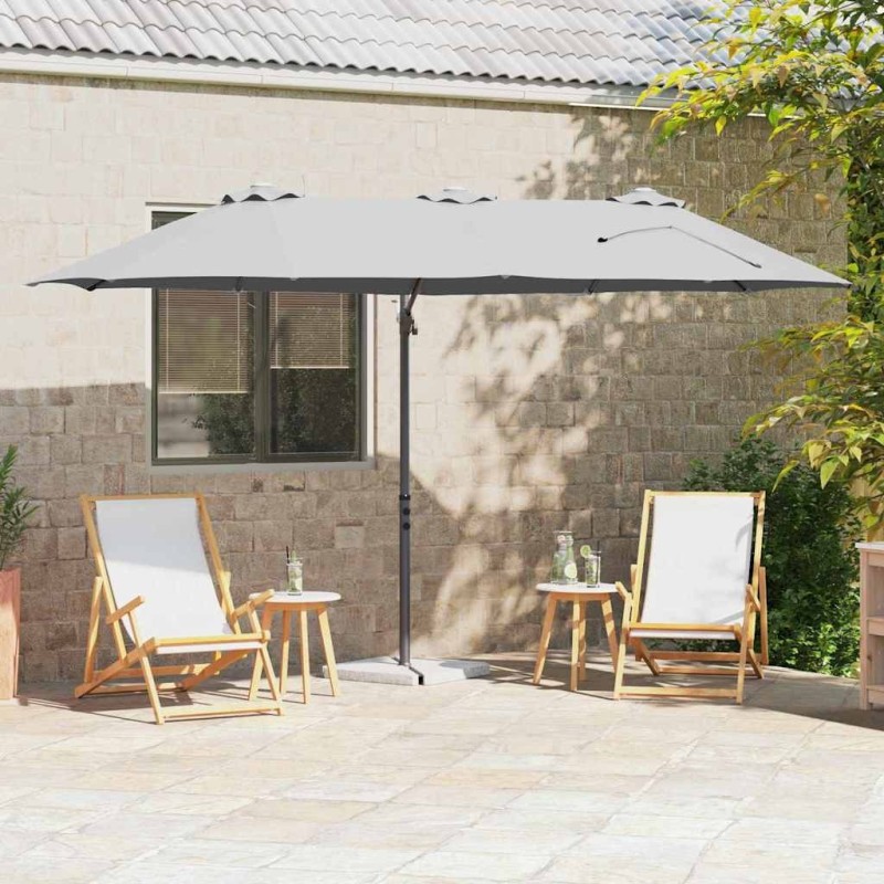 Parasol Sable 372 x 198 x 243 cm Polyester et Aluminium 523357523357