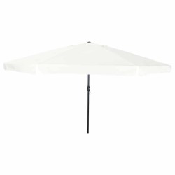 Parasol de jardin Sable 394 x 394 x 248 cm Polyester et Acier 523380523380