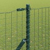 Poteau de clôture. 7 pcs Vert Acier 523415523415