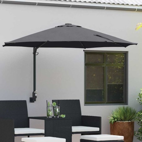Parasol de jardin Anthracite 248 x 248 x 148 cm 523424523424