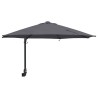 Parasol de jardin Anthracite 248 x 248 x 148 cm 523424523424