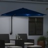 Parasol de jardin Azur 248 x 248 x 148 cm Polyester et Acier 523430523430