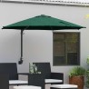 Parasol de jardin Vert 248 x 248 x 148 cm Polyester et Acier 523435523435