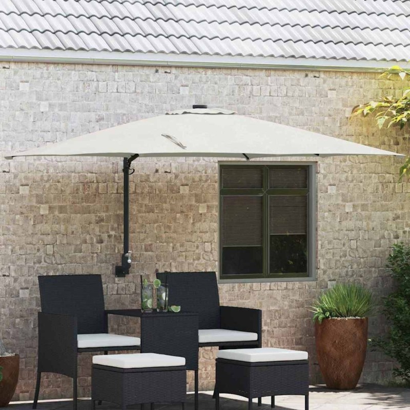 Parasol de jardin Sable 248,5 x 247,5 x 160 cm 523438523438