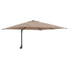 Parasol de jardin Taupe 248,5 x 247,5 x 160 cm 523442523442