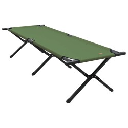 Lit de camping pliant Vert 193 x 69 x 45 cm Tissu Oxford 523444523444