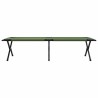 Lit de camping pliant Vert 193 x 69 x 45 cm Tissu Oxford 523444523444