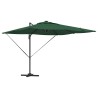 Parasol Vert 286 x 284 x 270 cm Aluminium et polyester 523445523445