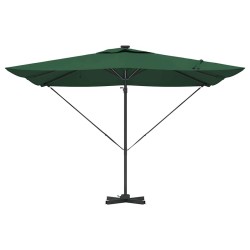 Parasol Vert 286 x 284 x 270 cm Aluminium et polyester 523445523445