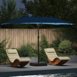 Parasol de jardin Azur 385 x 209 x 244 cm Polyester 523446523446
