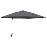 Parasol de jardin Anthracite 248 x 248 x 148 cm 523456523456