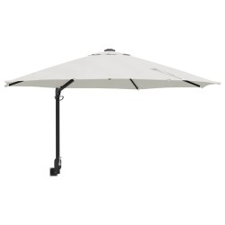 Parasol de jardin Sable 248 x 248 x 148 cm Polyester et Acier 523458523458