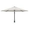 Parasol de jardin Sable 248 x 248 x 148 cm Polyester et Acier 523458523458