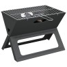 Grill extérieur Noir 46 x 31 x 31 cm Acier 523464523464