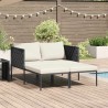 Transat Anthracite 153 x 115 x 69.5 cm Acier enduit de poudre 523467523467
